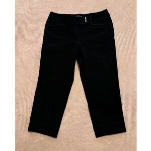White House Black Market (WHBM) Slim Crop Chino Capris, Size: 4